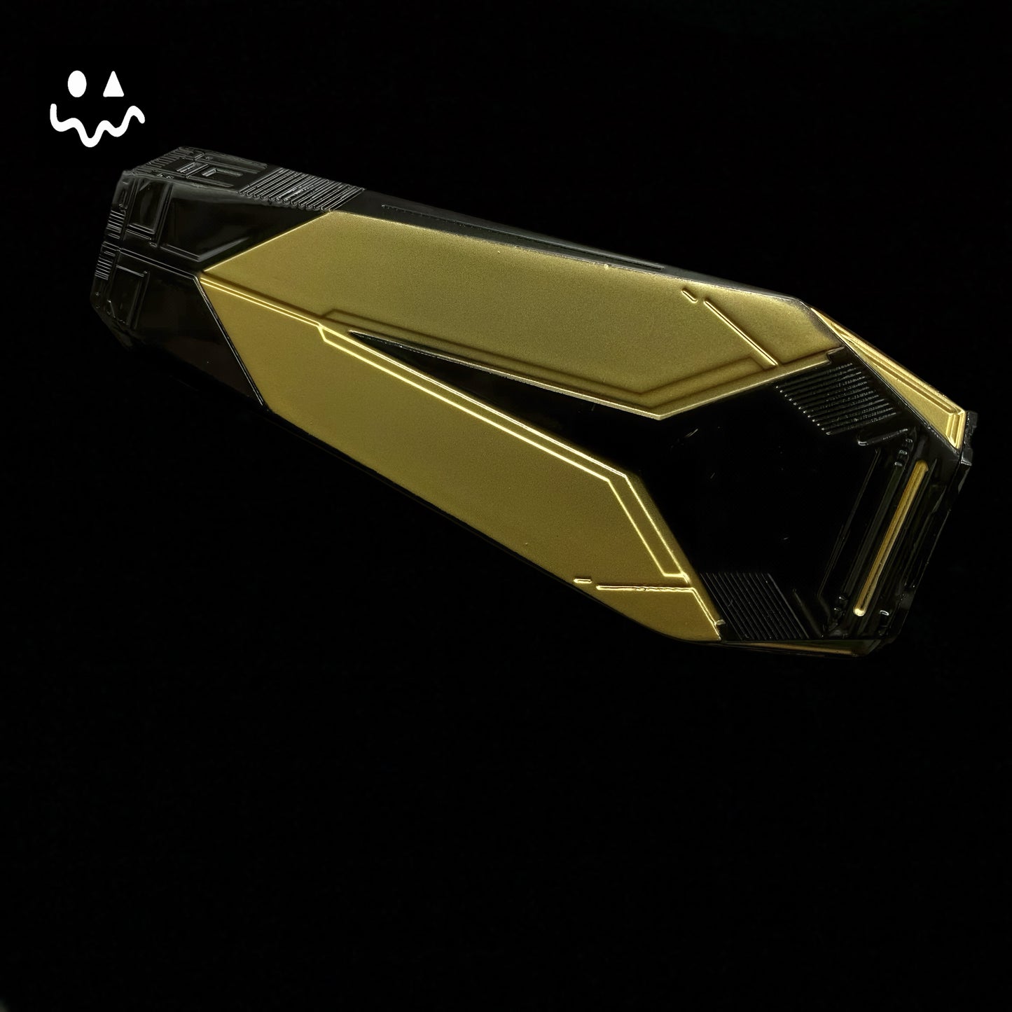 Metal 3D Mandel Brick Replica