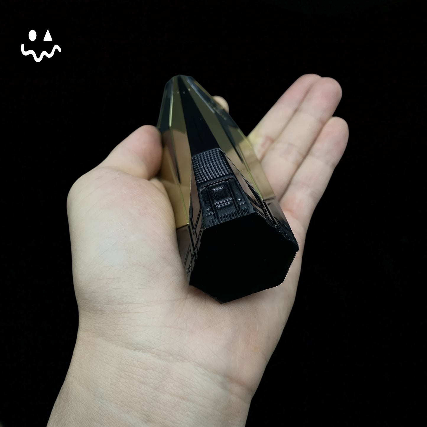 Metal 3D Mandel Brick Replica