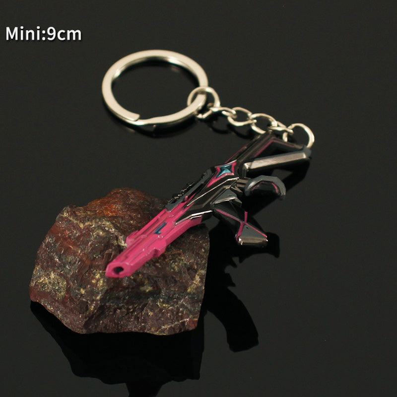 Metal Comet Vandal Keychain