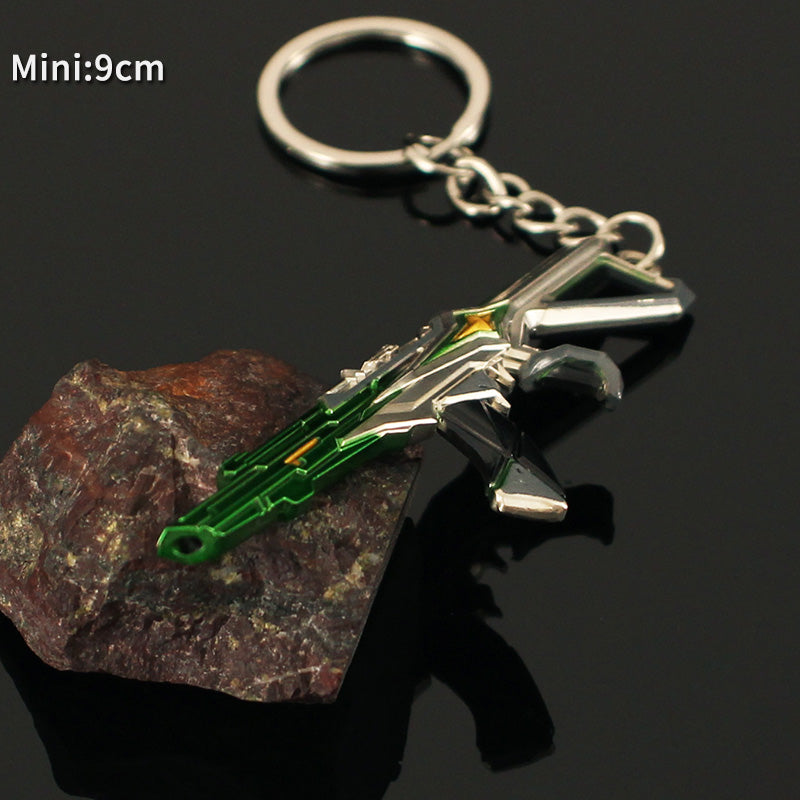 Metal Comet Vandal Keychain