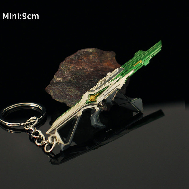 Metal Comet Vandal Keychain