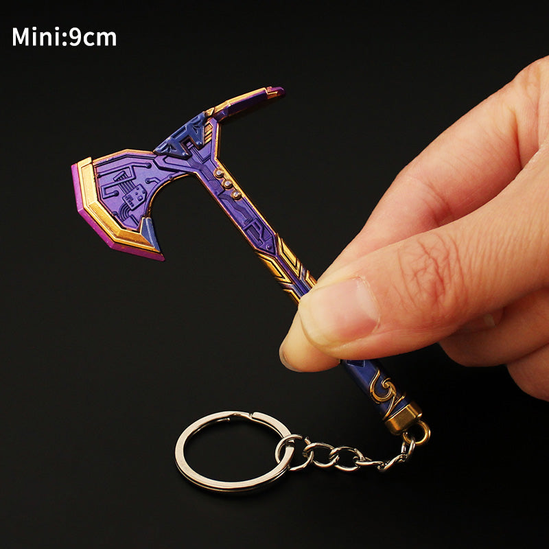 Metal Switchback Ascender Keychain