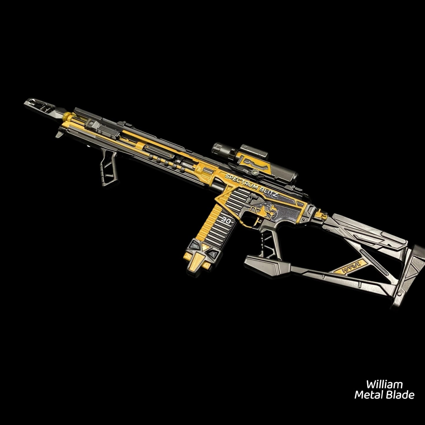 Metal DF M7 Black Knight Tiny Gun