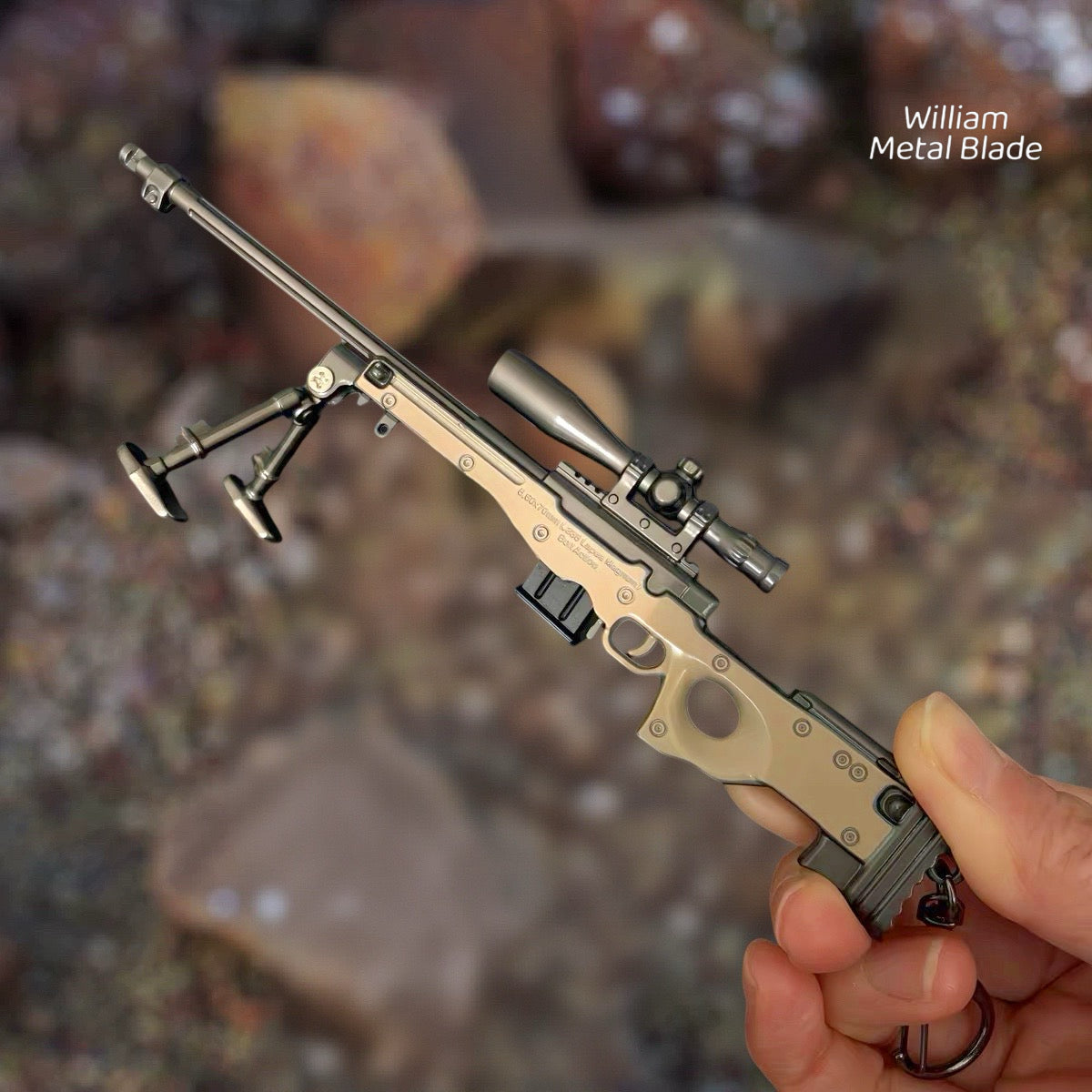 Metal Delta Force AWM Mini Metal Replica