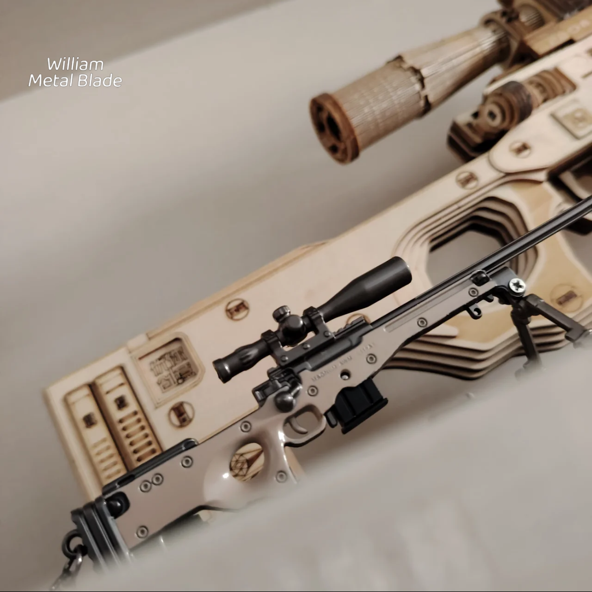 Metal Delta Force AWM Mini Metal Replica
