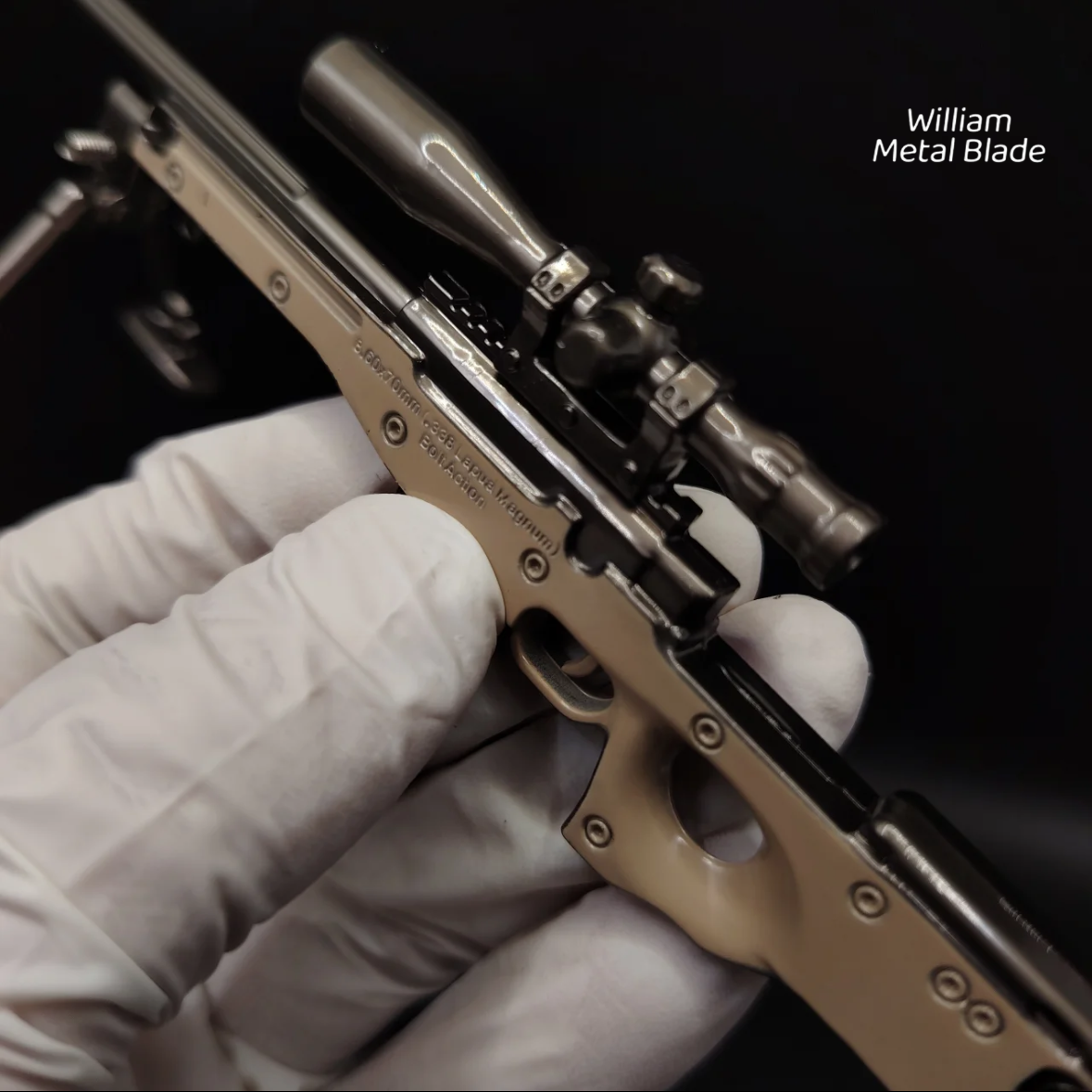 Metal Delta Force AWM Mini Metal Replica