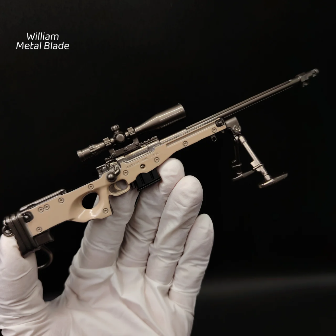 Metal Delta Force AWM Mini Metal Replica
