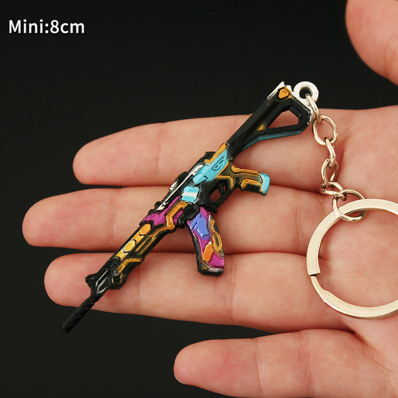 Metal Glitchpop Vandal Keychain