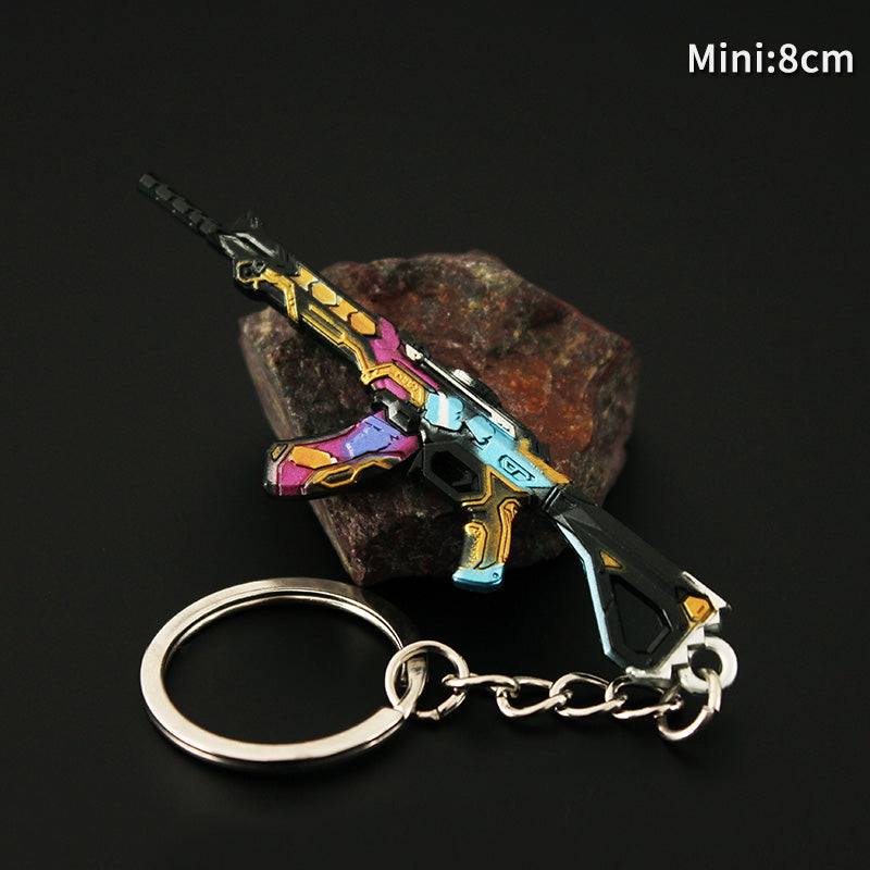 Metal Glitchpop Vandal Keychain