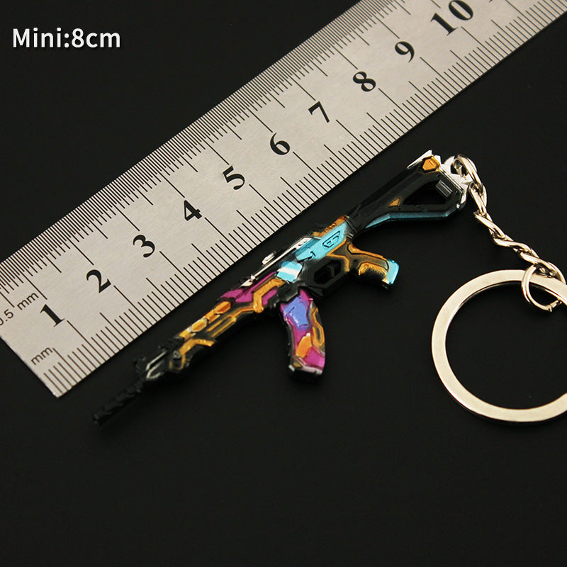 Metal Glitchpop Vandal Keychain