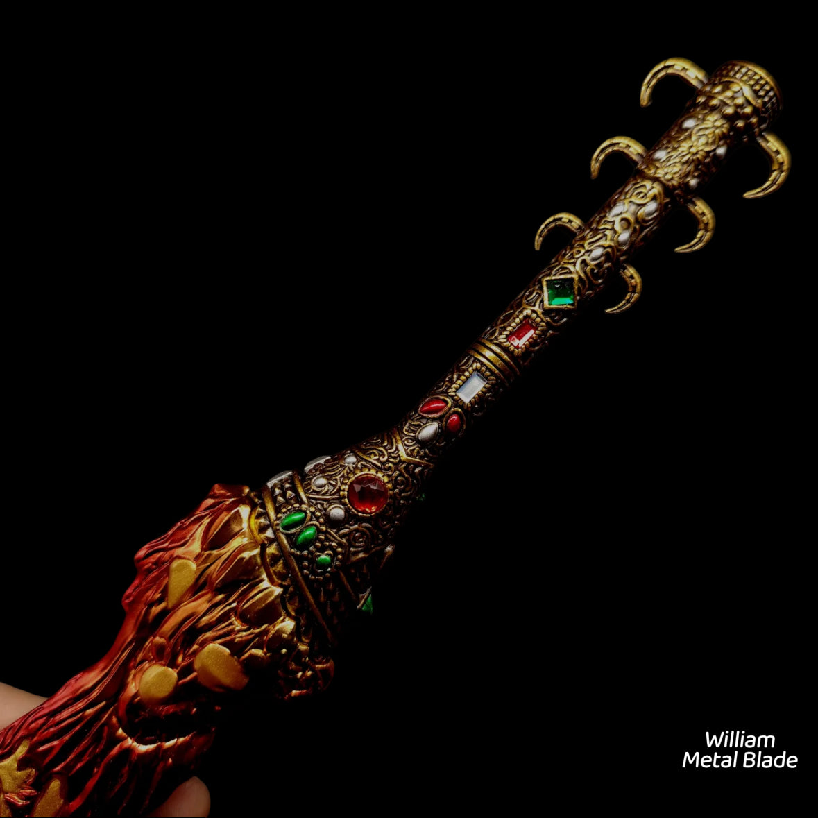 Metal Lava Knife Metal Mini Replica