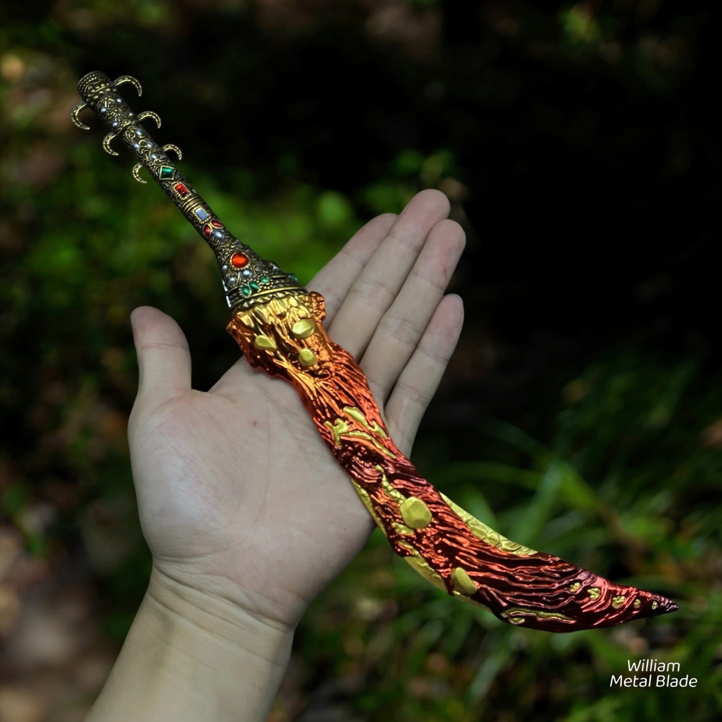 Metal Lava Knife Metal Mini Replica