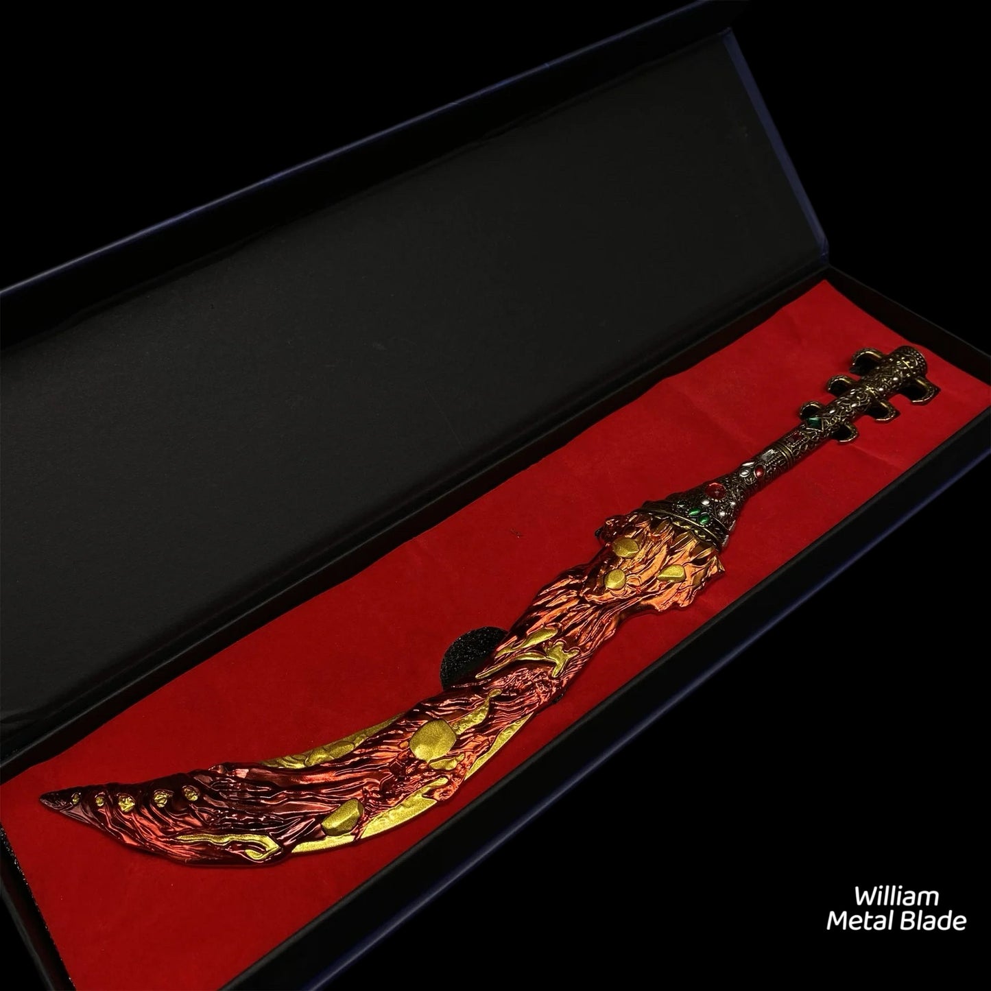 Metal Lava Knife Metal Mini Replica