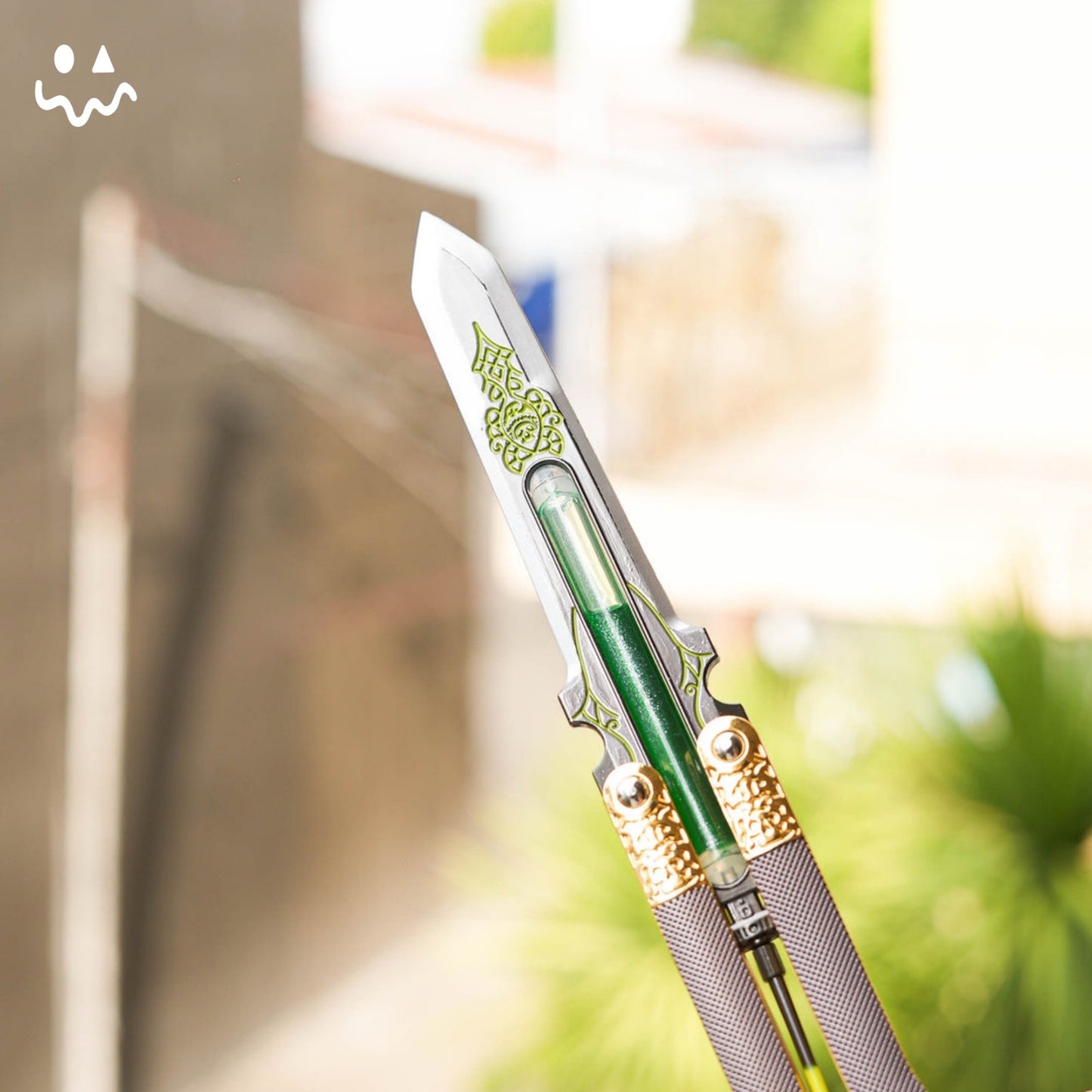 Metal Octane Heirloom V3 Real Liquid Tube Craft Balisong Replica