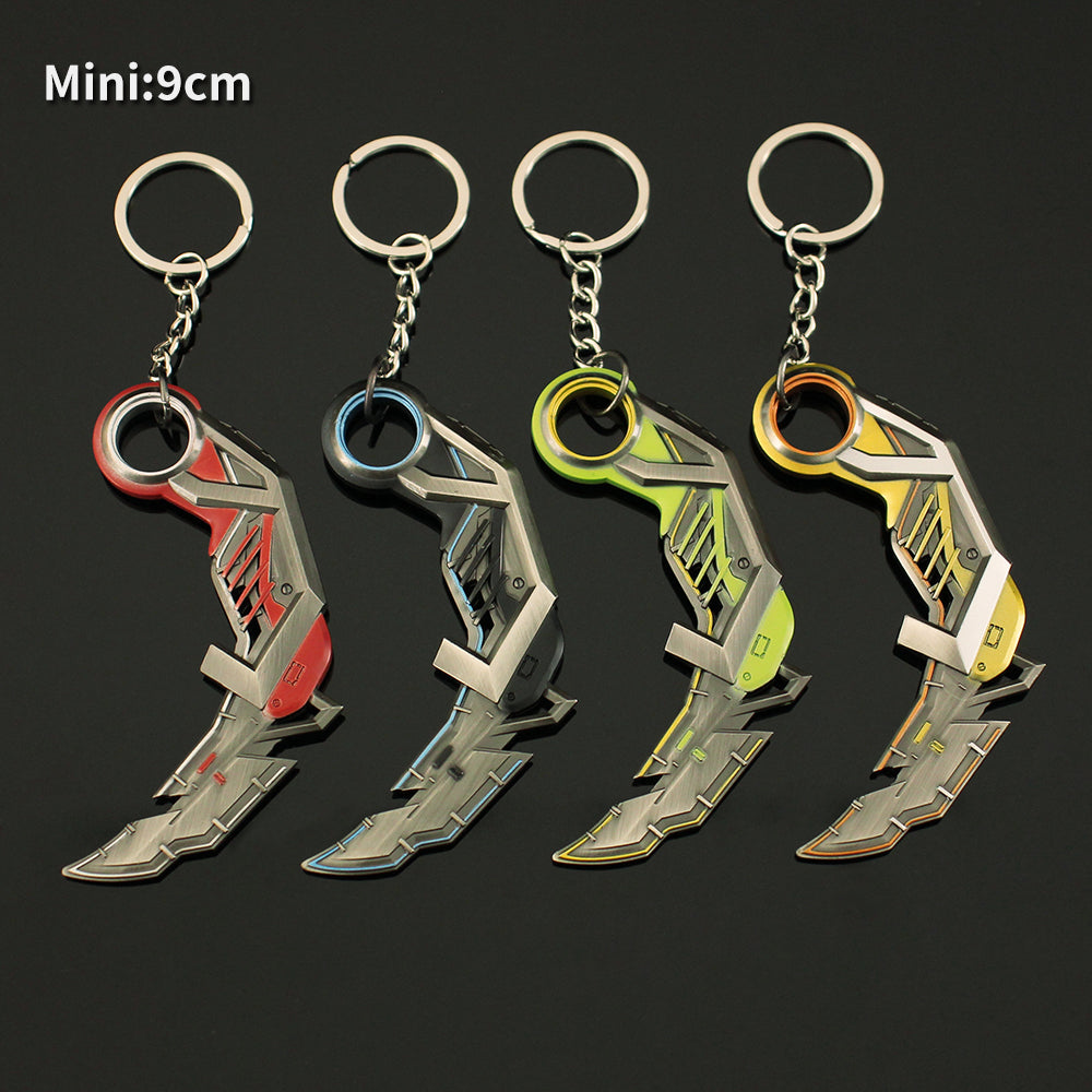 Metal RGX Karambit Keychain