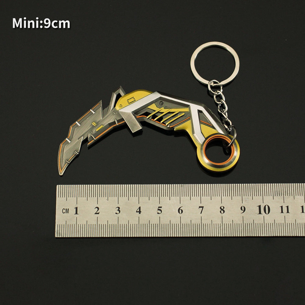 Metal RGX Karambit Keychain