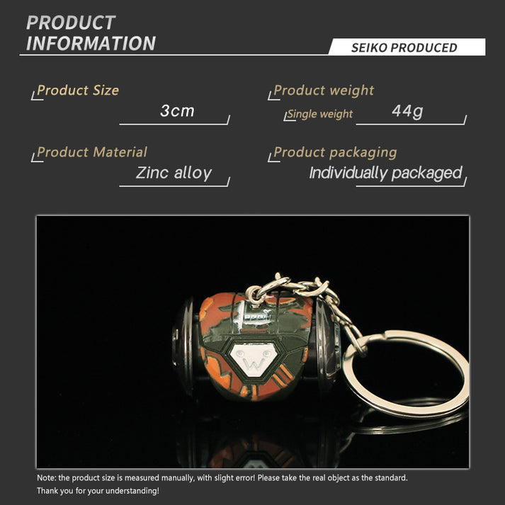Metal Ryze Explosive Grenade Keychain – WilliamMetalBlade