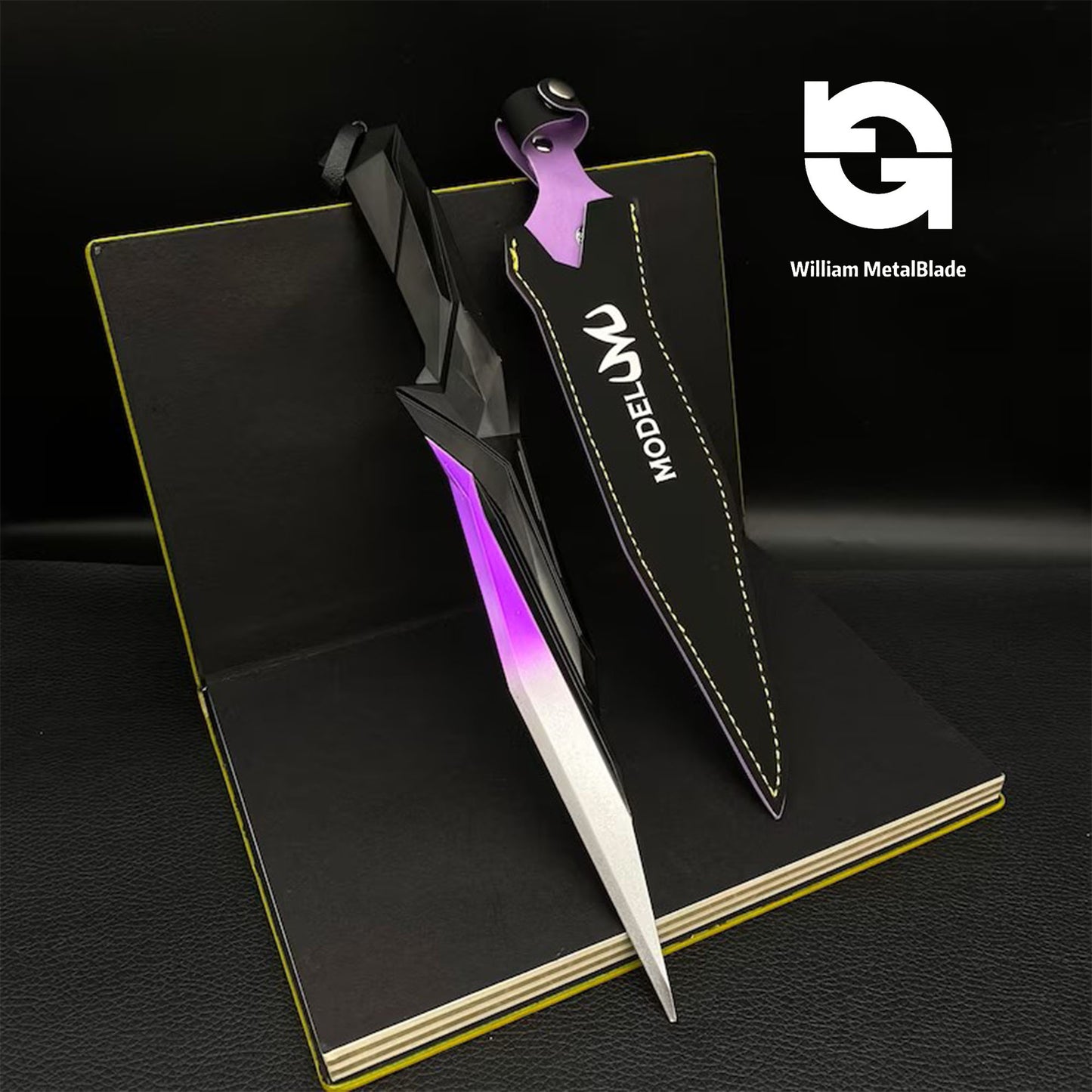 Metal Singularity Butterfly Trainer & Knife 2 In 1 Pack