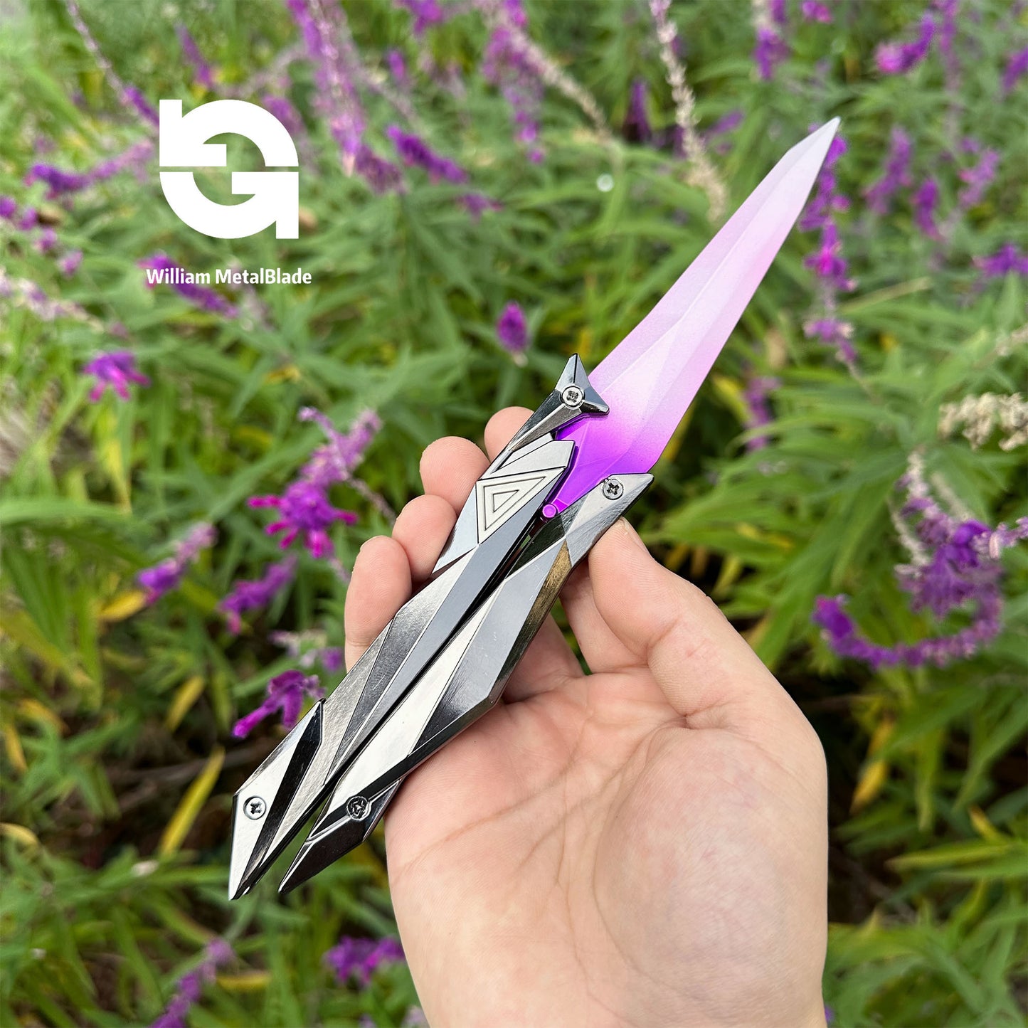 Metal Singularity Butterfly Trainer & Knife 2 In 1 Pack