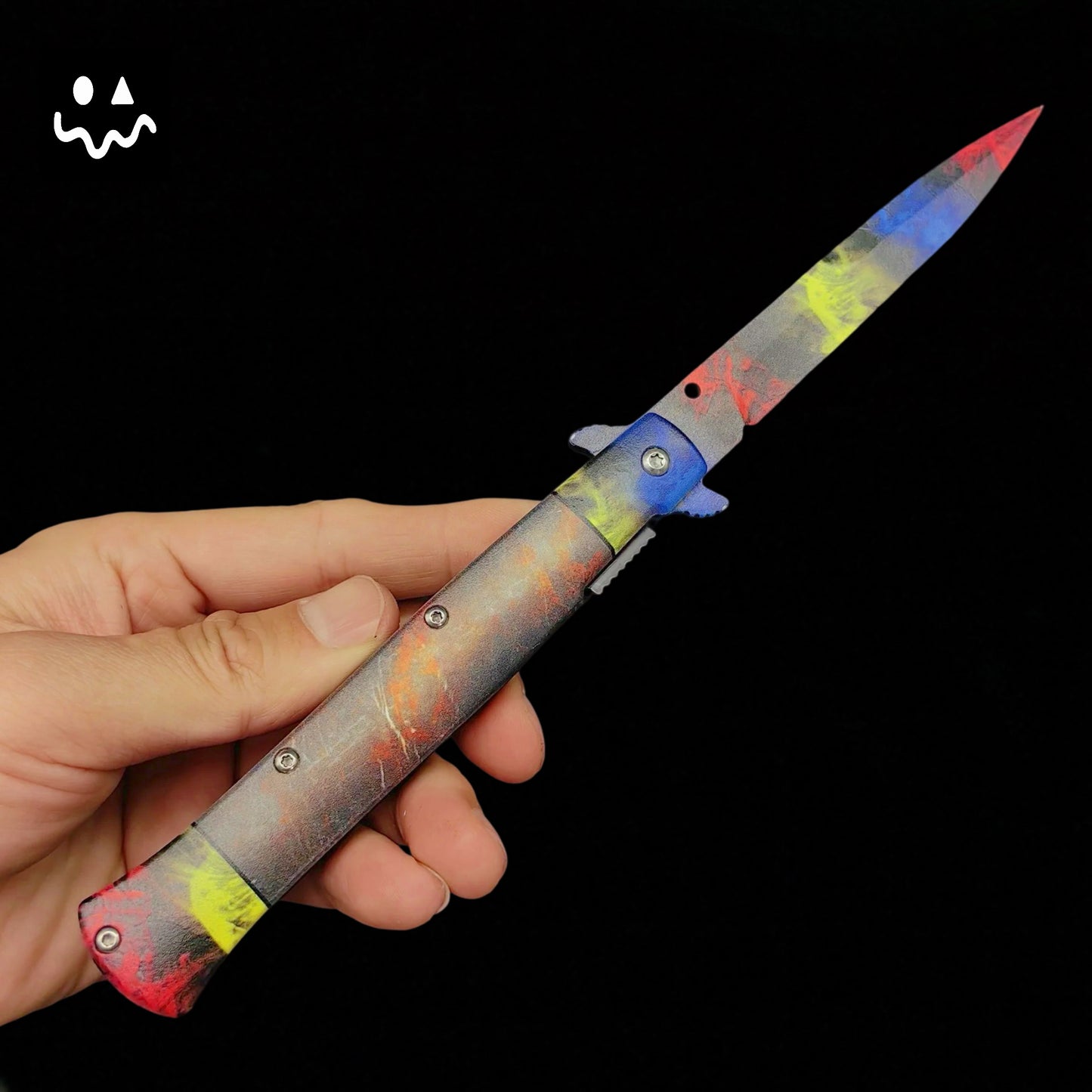 Metal Stiletto Knife 23cm/9.1''