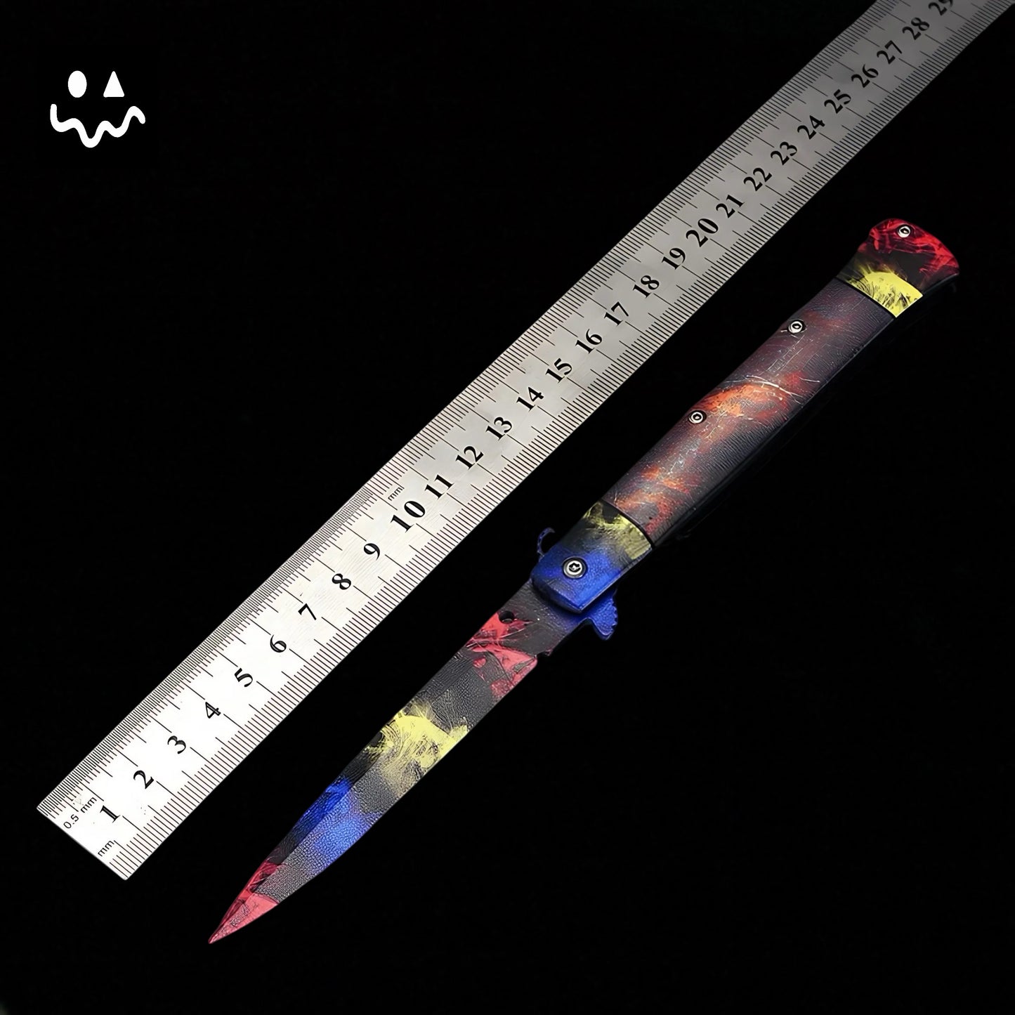 Metal Stiletto Knife 23cm/9.1''