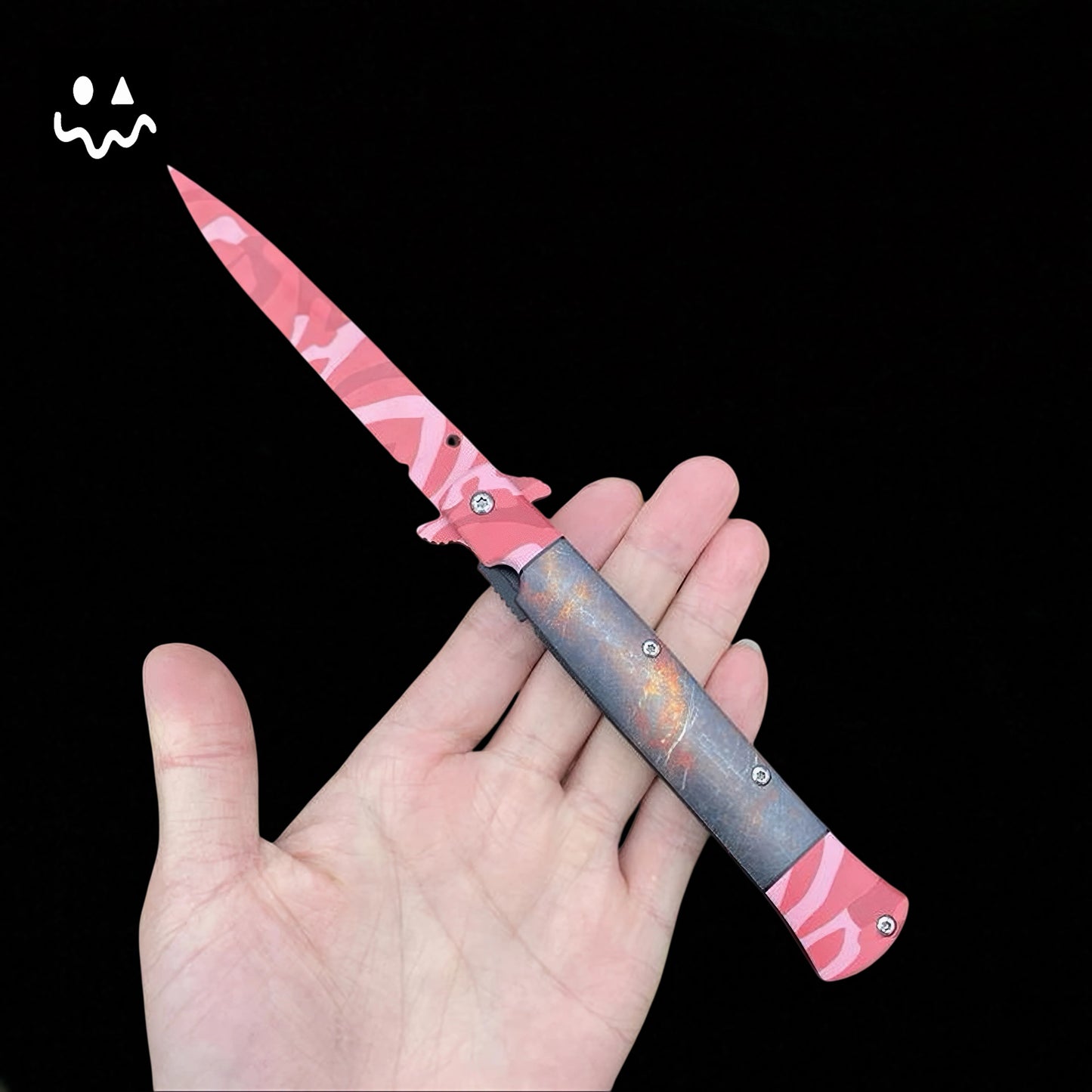 Metal Stiletto Knife 23cm/9.1''