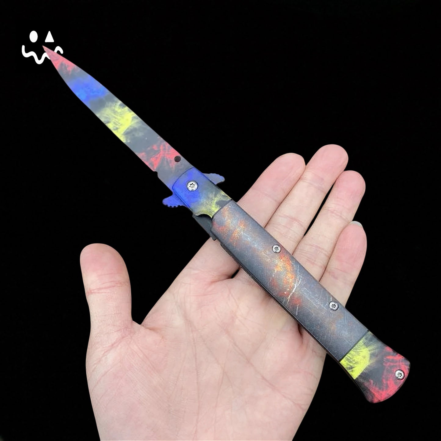 Metal Stiletto Knife 23cm/9.1''