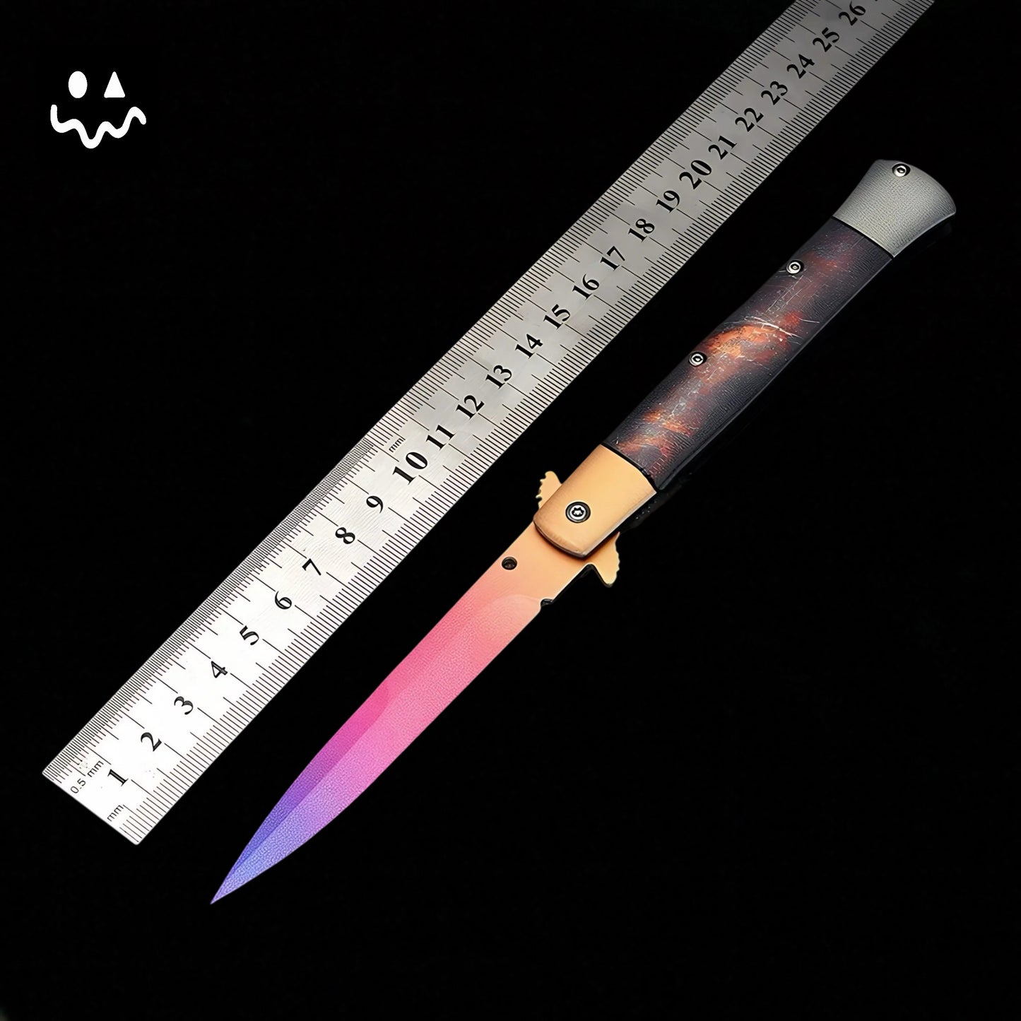 Metal Stiletto Knife 23cm/9.1''
