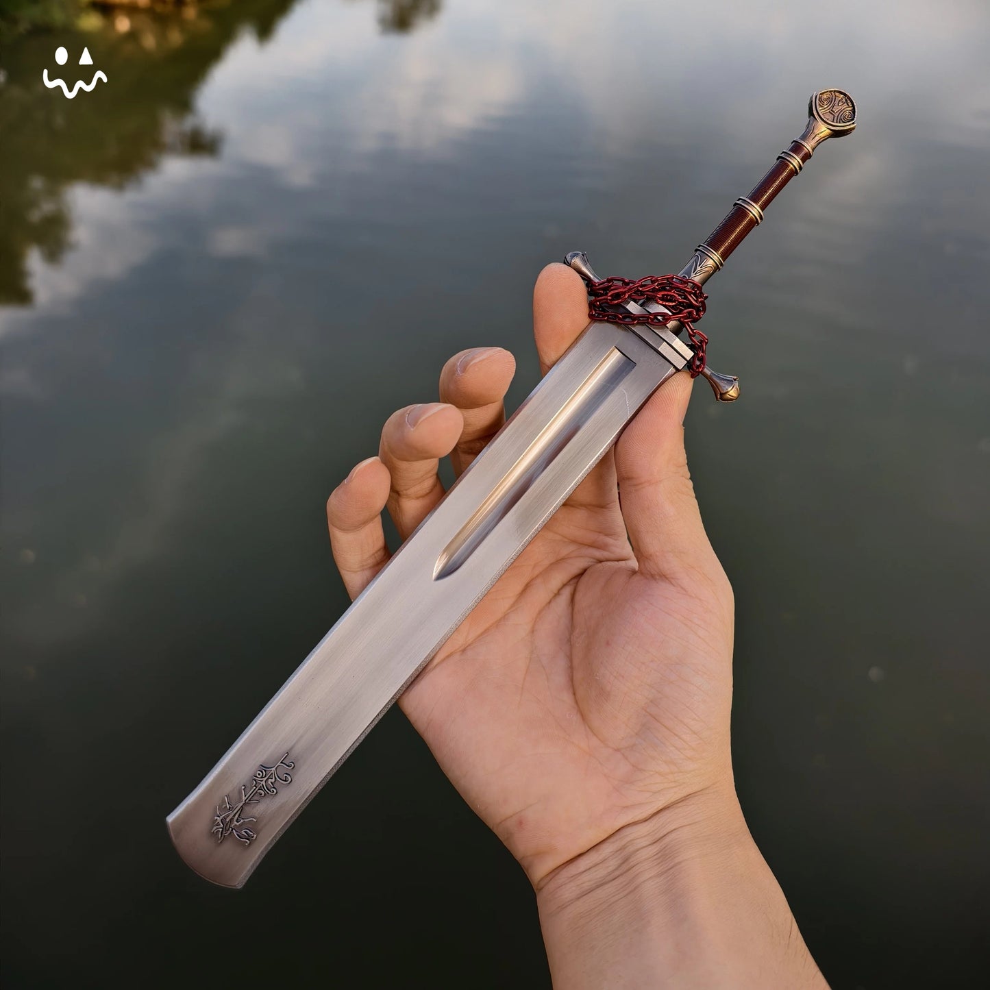 Metal Storied Sword Of House Marais Replica