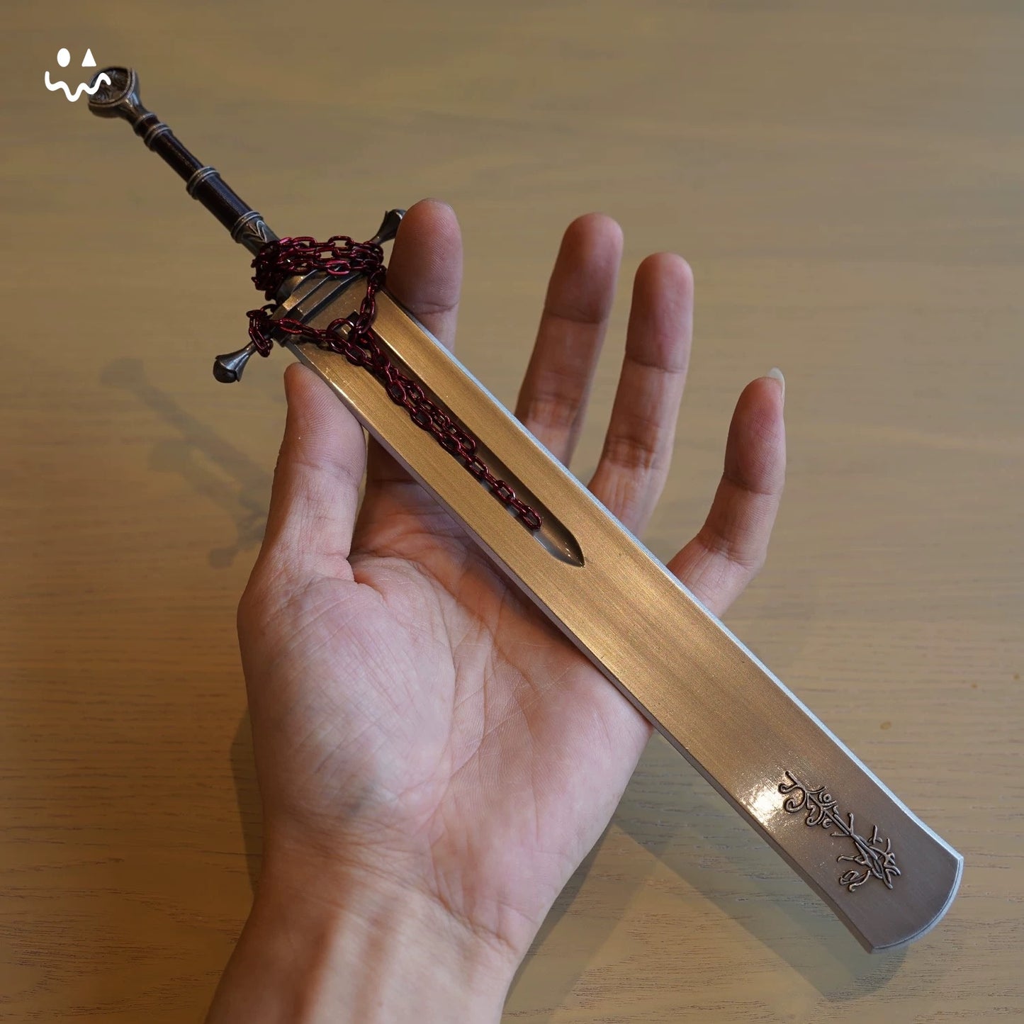 Metal Storied Sword Of House Marais Replica