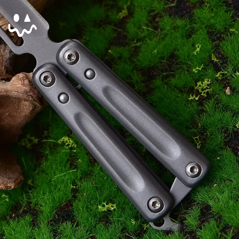 Mini Stainless Steel Portable Sharp Blade Balisong Unboxing Tool