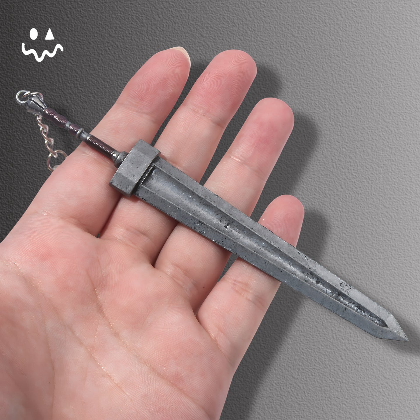 ER Mini Keychain Metal Pendant Small Weapon Model