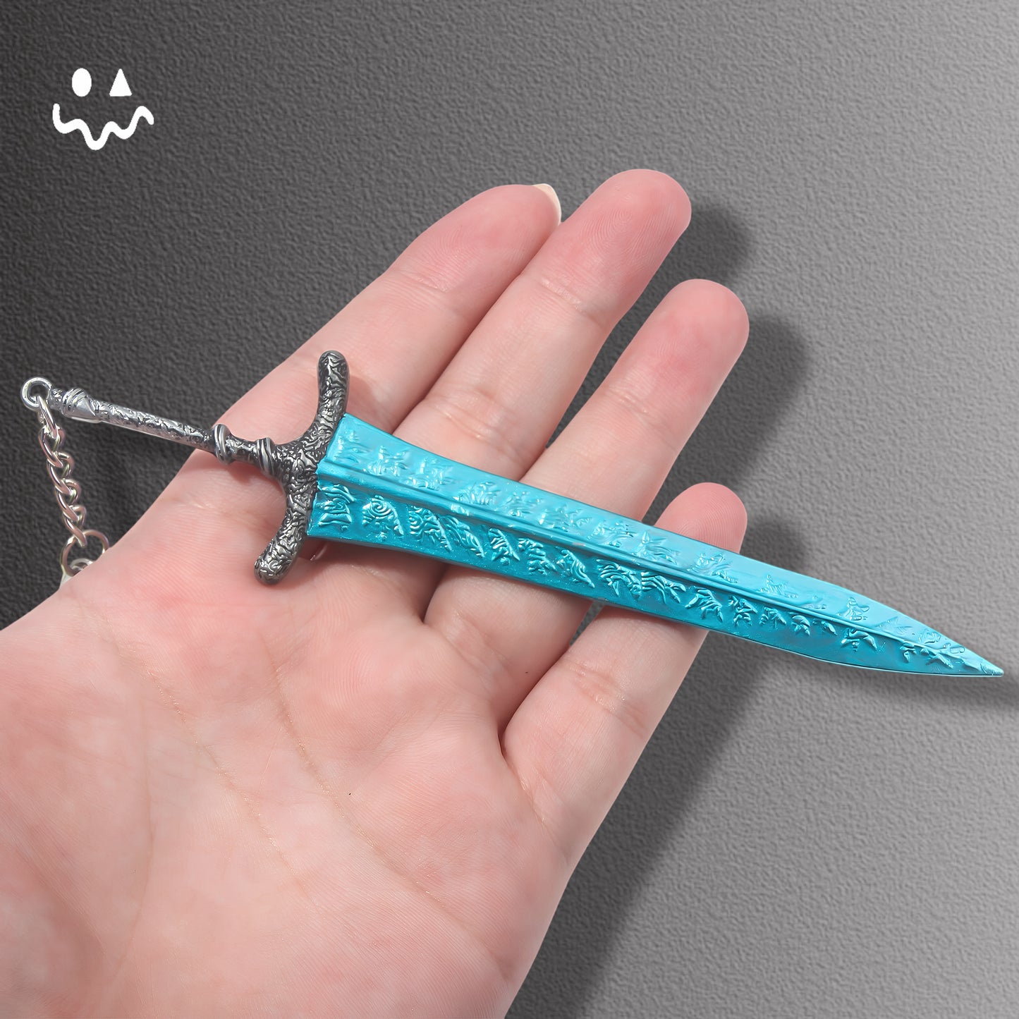 ER Mini Keychain Metal Pendant Small Weapon Model