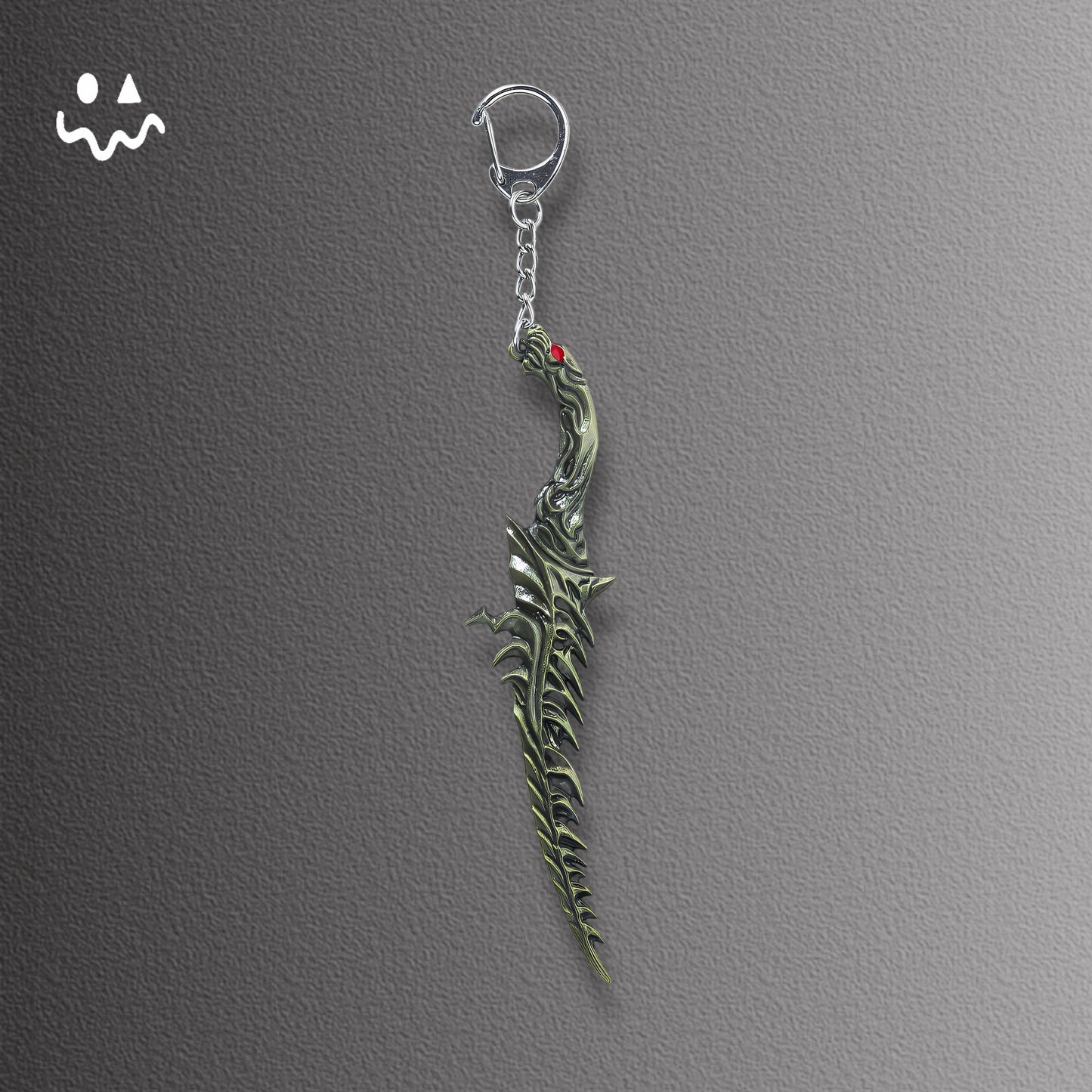 ER Mini Keychain Metal Pendant Small Weapon Model