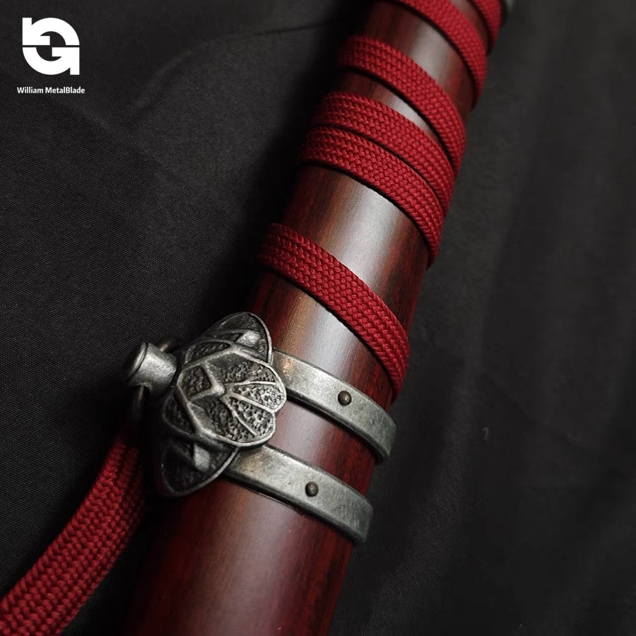 1:1 Mortal Blade IRL Game Katana Metal Sword Prop Replica