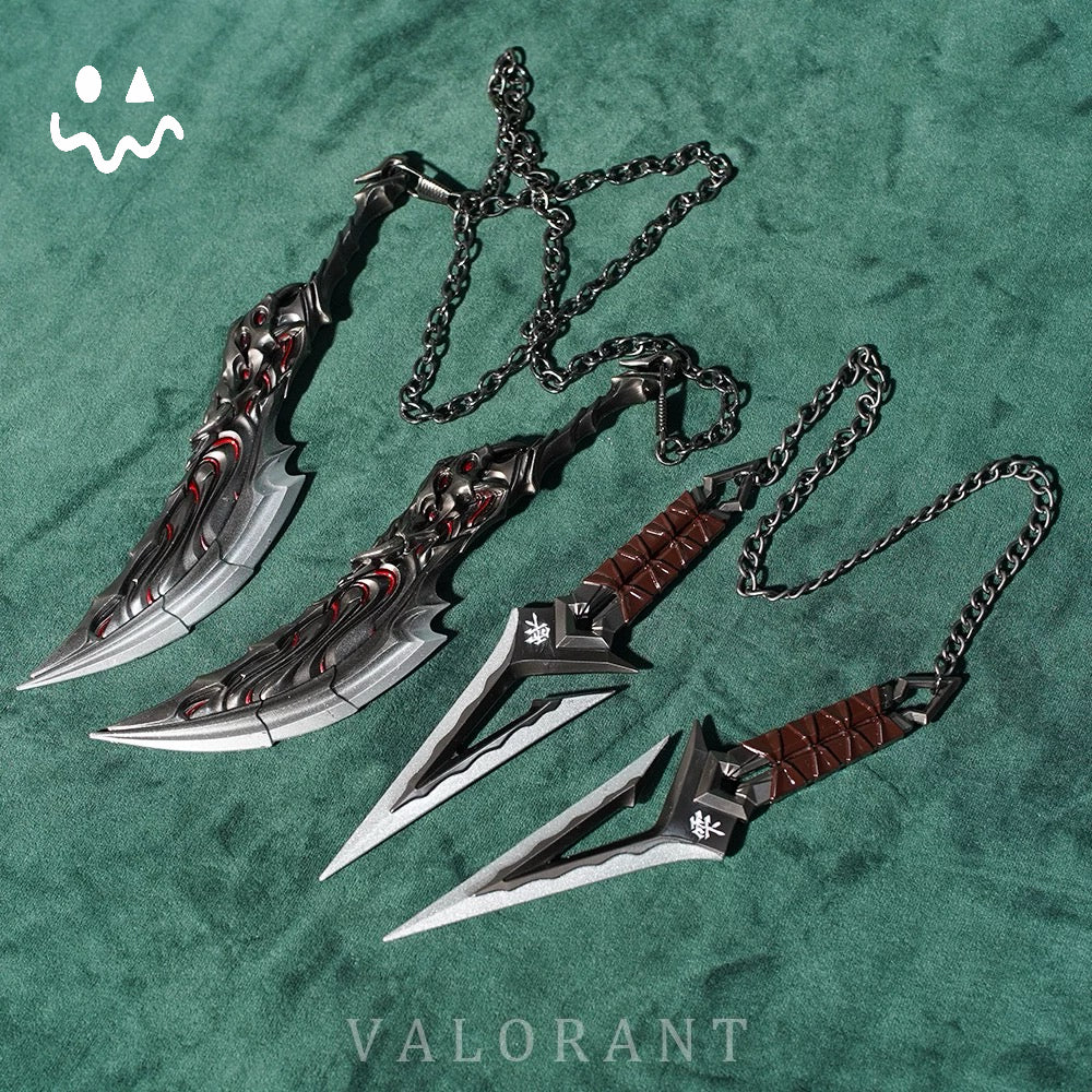 Mystbloom Kunai Kuronami no Yaiba Blades Of Primordia Mini Metal Replica