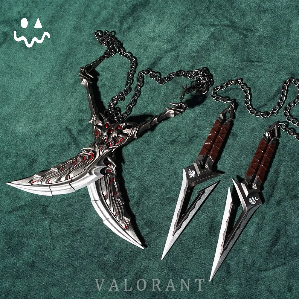 Mystbloom Kunai Kuronami no Yaiba Blades Of Primordia Mini Metal Replica