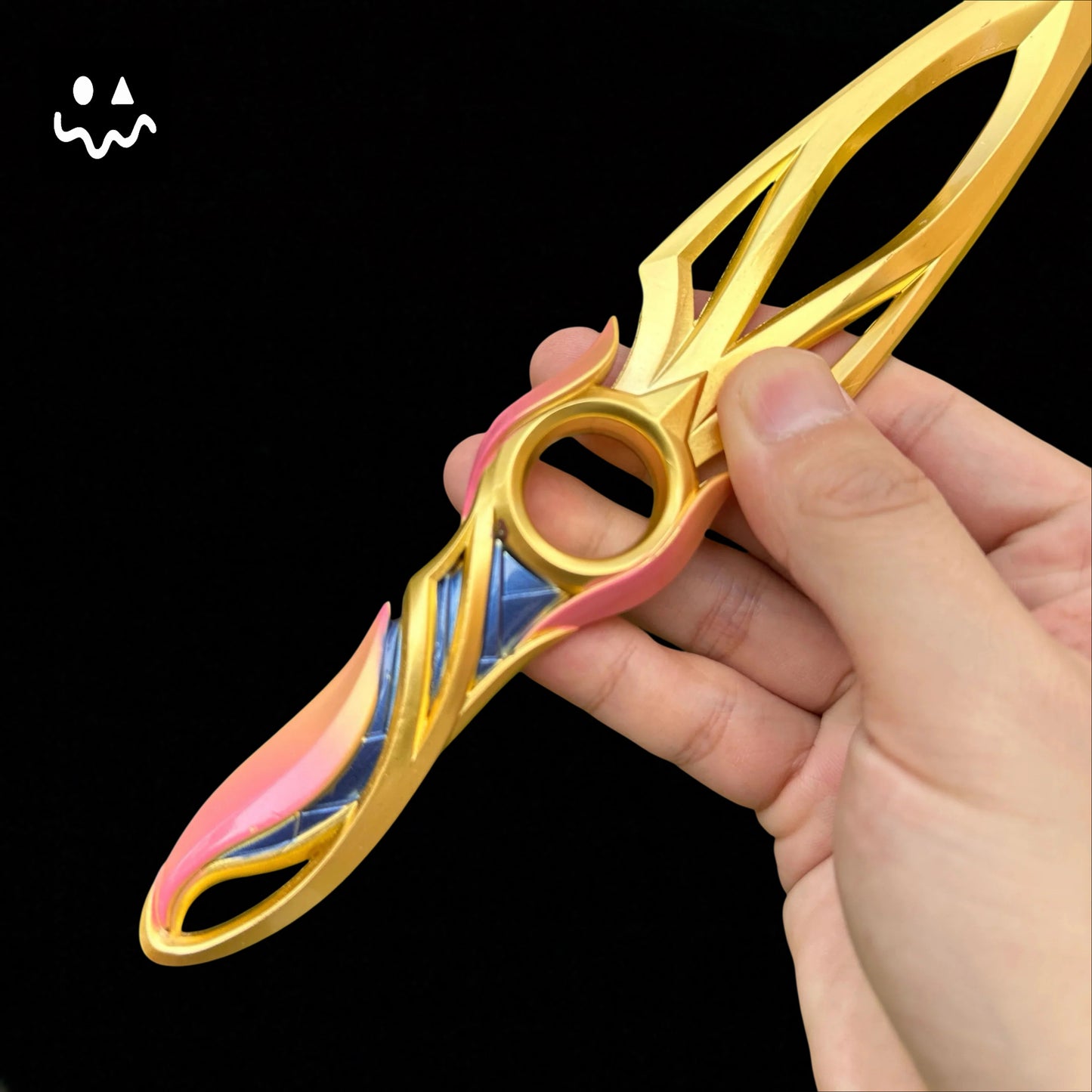 Mystbloom Kunai Kuronami no Yaiba Blades Of Primordia Mini Metal Replica