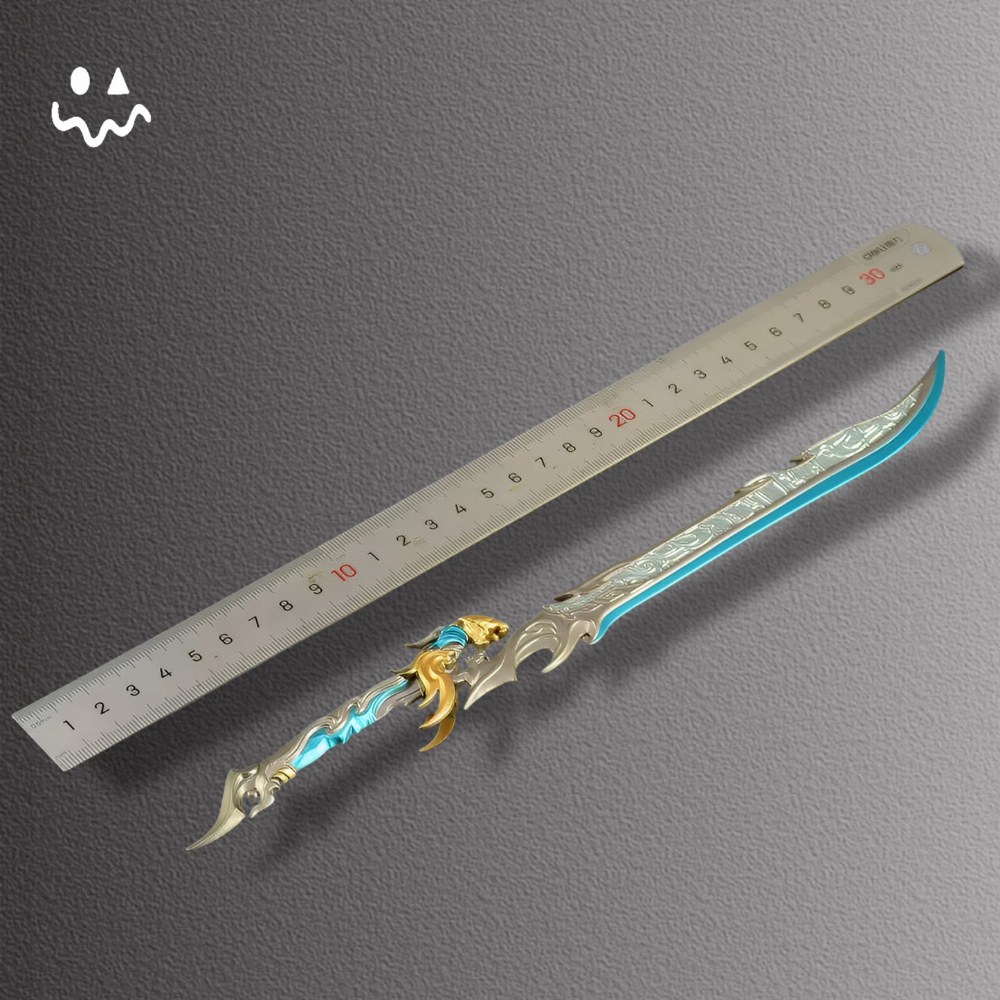 30CM/11.8" NB Exiled Star God Tribulation Alloy Display Art