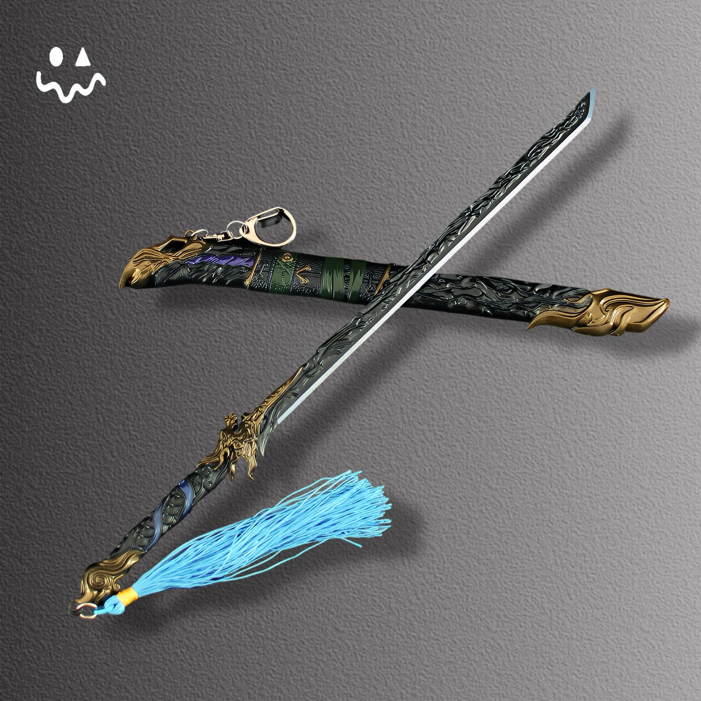 30CM/11.8" NB Gold Ancient Sword Metal Replica