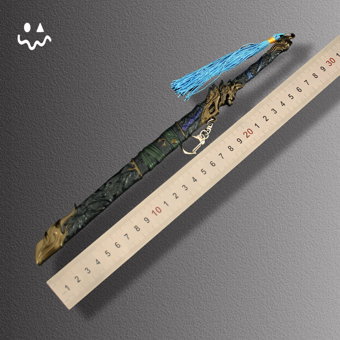 30CM/11.8" NB Gold Ancient Sword Metal Replica