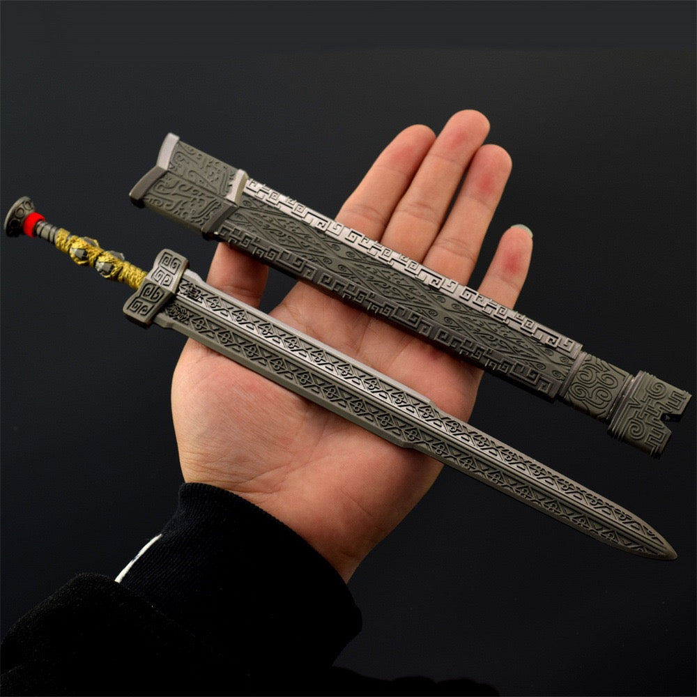 Naraka: Bladepoint Game Peripherals Ding Qin Sword Metal Craft Weapon