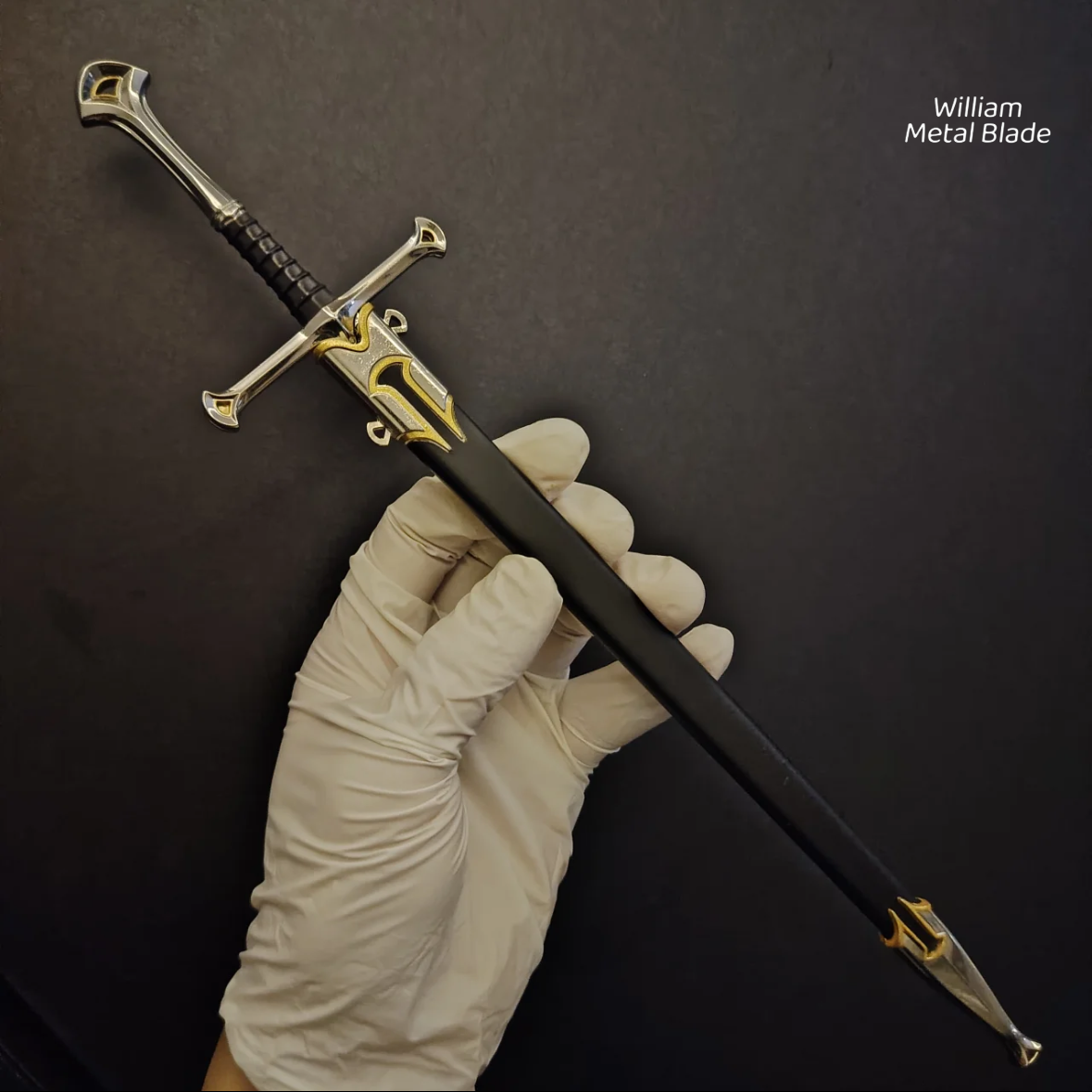 Narsil Holy Sword 11.8" Metal Replica