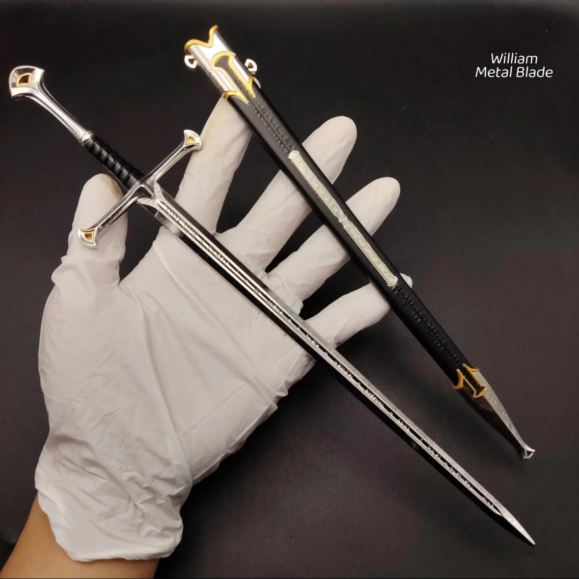 Narsil Holy Sword 11.8" Metal Replica