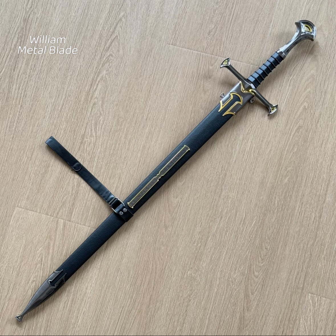 Narsil Holy Sword 1:1 Metal Blund Blade Model Replica 128CM/50.3"