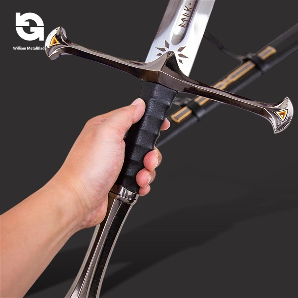 Life-Size Narsil Holy Sword 1:1 Metal Blund Blade Model Replica 128CM/50.3"