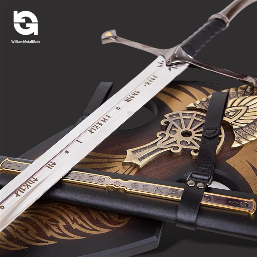 Life-Size Narsil Holy Sword 1:1 Metal Blund Blade Model Replica 128CM/50.3"
