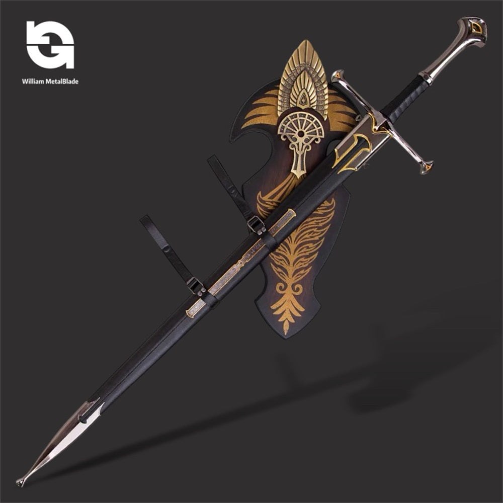 Life-Size Narsil Holy Sword 1:1 Metal Blund Blade Model Replica 128CM/50.3"