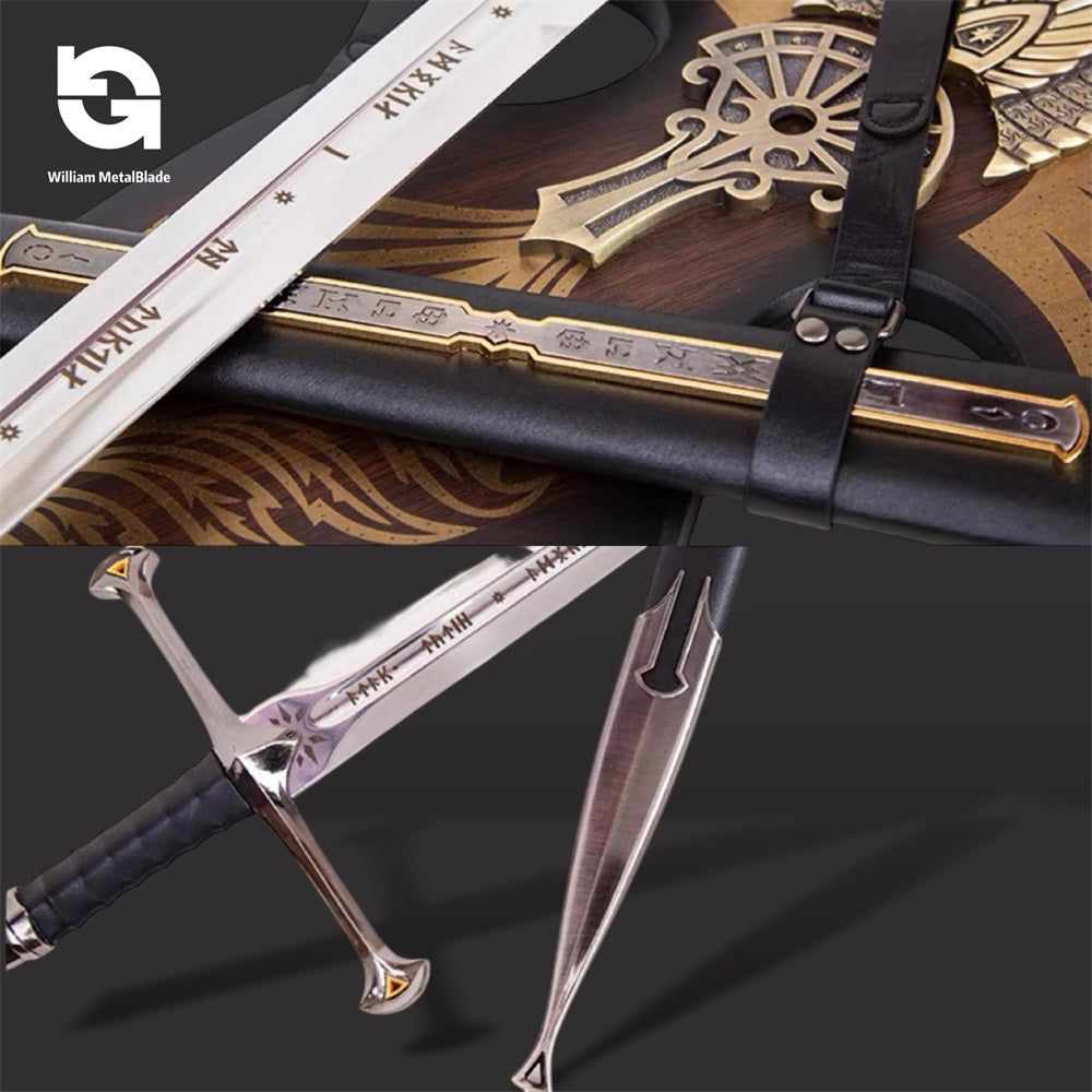 Life-Size Narsil Holy Sword 1:1 Metal Blund Blade Model Replica 128CM/50.3"