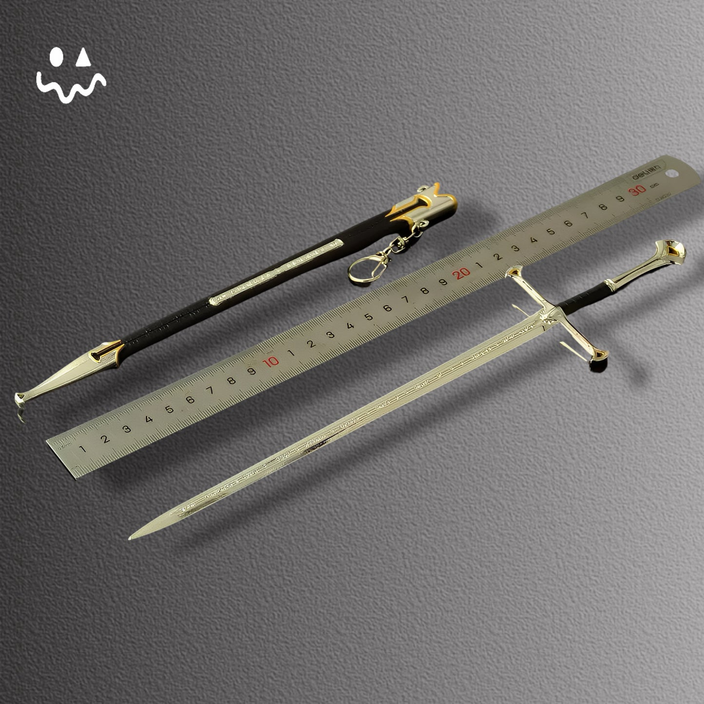 Narsil Holy Sword 11.8" Metal Replica